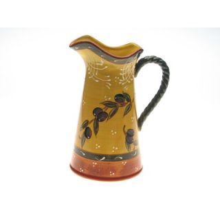 Certified International French Olives Pitcher