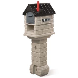 MailMaster Stone Hill Plus Post Mounted Mailbox
