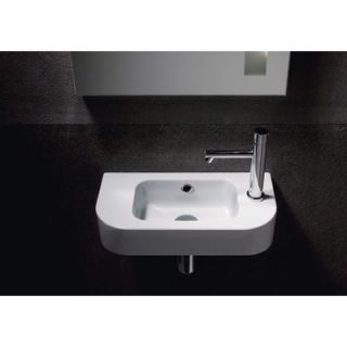  GSI 5.9 x 8.9 Tracia M 45 Bathroom Sink in White   Tracia M 45