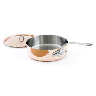 Mauviel Mheritage Saute Pan with Lid and 9.44