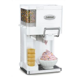 Cuisinart Mix It In Soft Serve Ice Cream Maker in White   ICE 45