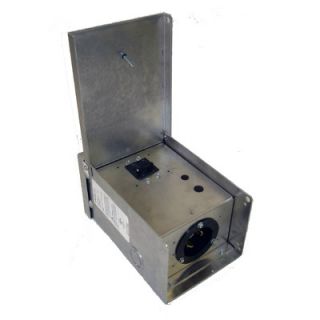 Gen Tran 50 Amp Aluminum Power Inlet Box w/Circuit Breaker