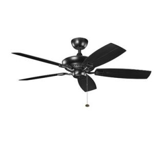 Kichler 52 Canfield 5 Blade Patio Ceiling Fan   310192ADC