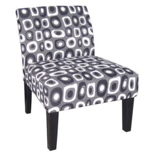 Ave Six Laguna Fabric Slipper Chair