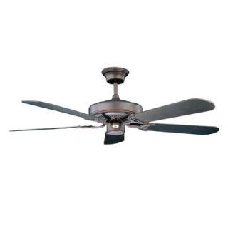 Concord Fans 52 Decorama 5 Blade Ceiling Fan   52DCO5WWH