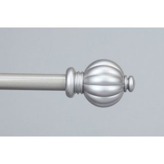 BCL Drapery Hardware Verona Ceiling Mount Curtain Rod in Pewter