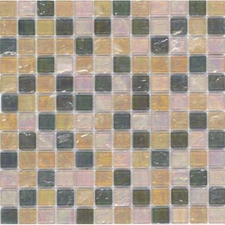 Shaw Floors Mosaic Wave Listello Corner Tile Accent in Natural