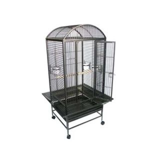 NuAge Cage Large Kozy Corner Wall Mounted Parrot Cage with a Vision
