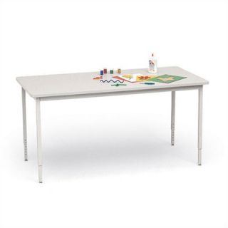 Bretford 60 Wide Rectangle Quattro Work and Utility Table