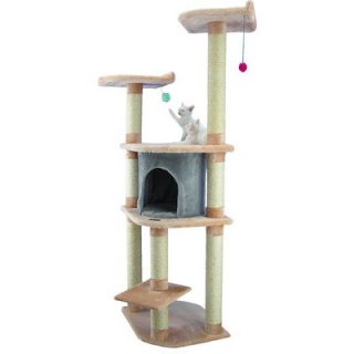 Armarkat 62 Classic Cat Tree in Ivory