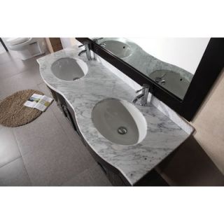 Design Element Belini Tustin 61 Double Sink Vanity Set
