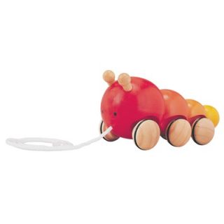 Plan Toys Preschool Pull Along Caterpillar