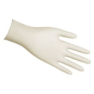 Memphis Glove Disposable Vinyl/Latex Gloves   medium 5 mil. powdered