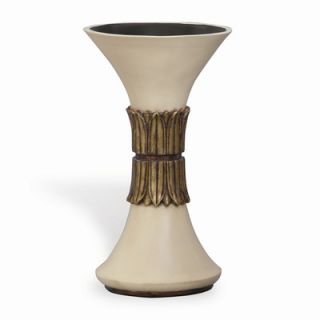 port 68 francisco small trumpet vase in ivory acbs 067 06 small
