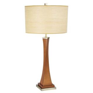 Pacific Coast Lighting Madison Ave Table Lamp in Walnut   87 1975 68
