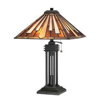 Quoizel Tiffany 2 Light Table Lamp   TF1176TVB