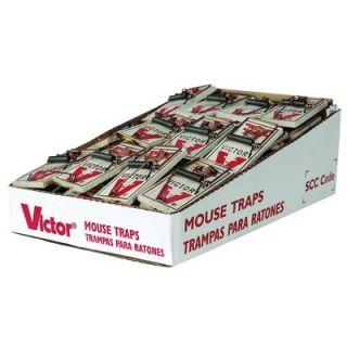 Victor Pest Metal Pedal Mouse Trap Bulk 72