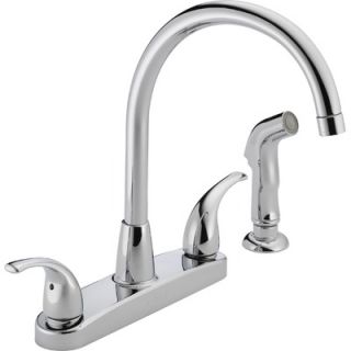 Peerless Faucets 3.75 Two Handle Centerset Kitchen Faucet
