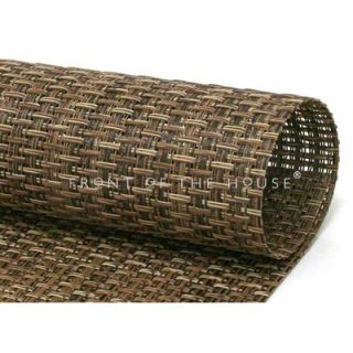 Front Of The House 16x12 Rattan Mat, Beige (Set of 6)   XPM022BEV83