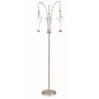  Parrot Paradise Torchiere Floor Lamp in Multicolor   85 2038 81