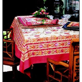 Couleur Nature Fleurs des Indes Multi Tablecloth   21 78