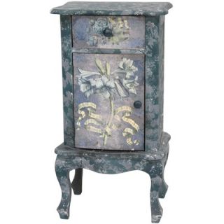 Oriental Furniture Rustic End Table