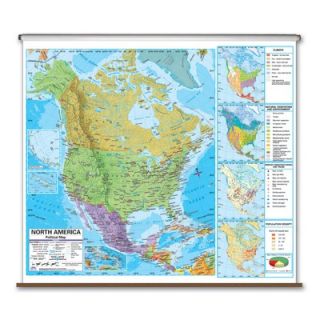 Universal Map Advanced Political Map   North America