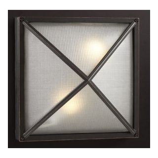 PLC Lighting Danza Outdoor Wall Sconce   31700 FROST BZ / 31700