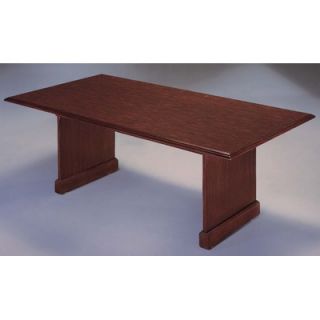  Rectangular Conference Table with Twin Slab End Bases   7350 93
