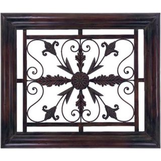Propac Images Square Scroll Wall Grille with Metal Frame