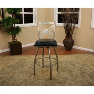  24 Stool in Antiqued White Sanded and Distressed Oak   88 5020 89