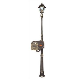 Special Lite Products Ashland Mailbox / Post Light Combination Pole