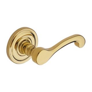 Baldwin Passage Lever in Polished Brass   95445.030.PASS