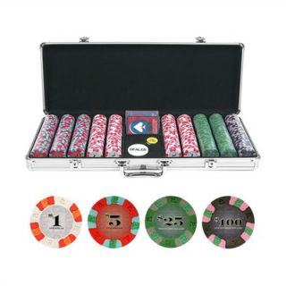 Trademark Global NexGen™ PRO Poker Set With Aluminum Case   500 Chip