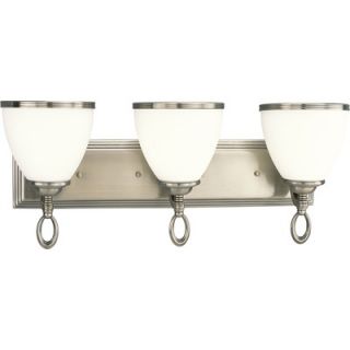  Crescent Heights Vanity Light in Classic Silver   P2770 101