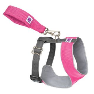 Mutt Gear™ Dog Comfort Harness in Pink and Gray