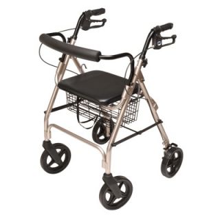 Lumex Walkabout Four Wheel Contour Deluxe Rollator