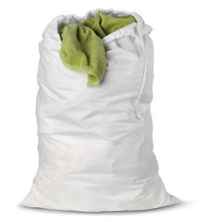 Cotton Laundry Bag in White (2 Pack)