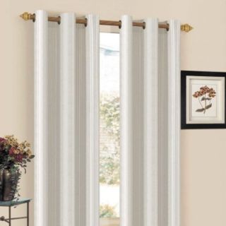  Outdoor Stripe Grommet Top Curtain Panel in Khaki   70316 109 758