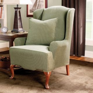 Sure Fit Stretch Stripe Wing Chair Slipcover   178226256S