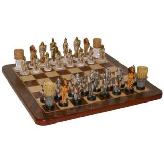 Wood Expressions Gladiator Chess Set