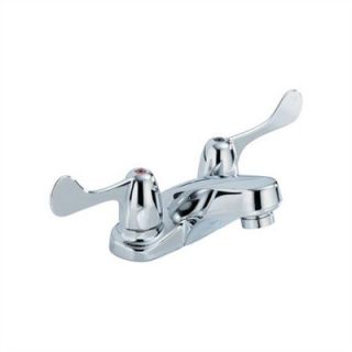 Delta Commercial Centerset Bathroom Faucet with Double Wrist Blade