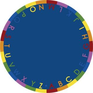 Joy Carpets Educational Rainbow Alphabet Kids Rug