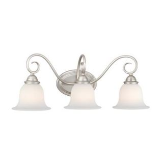 Vaxcel Picasso Vanity Light in Brushed Nickel   PA VLD003BN