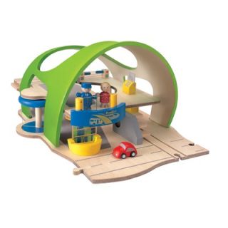 Plan Toys City Station   Wooden Roof