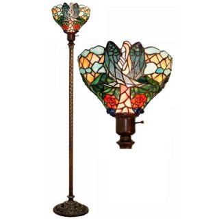 Warehouse of Tiffany Angelic Floor Lamp   2867+BB75B