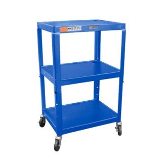 Vutec 27   42 Flat Panel Cart with 4 Outlets   44 Adjustable Height