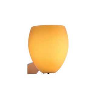 WAC Fiore Dome Glass Shade in Amber