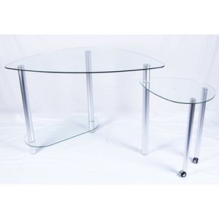 Tier One Designs Extendable Computer Desk with Tower Stand   T1D 114