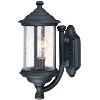 Dolan Designs Walnut Grove Outdoor Wall Lantern in Black